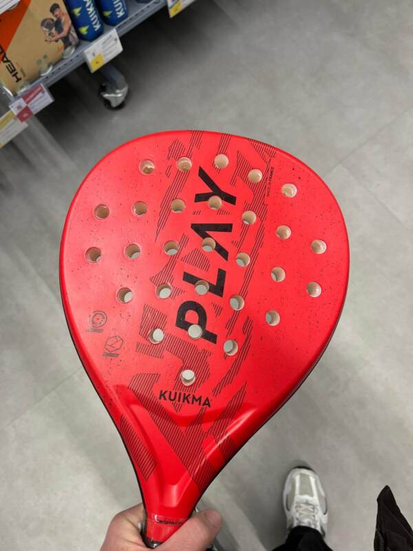 racchetta padel kuikma rossa nera