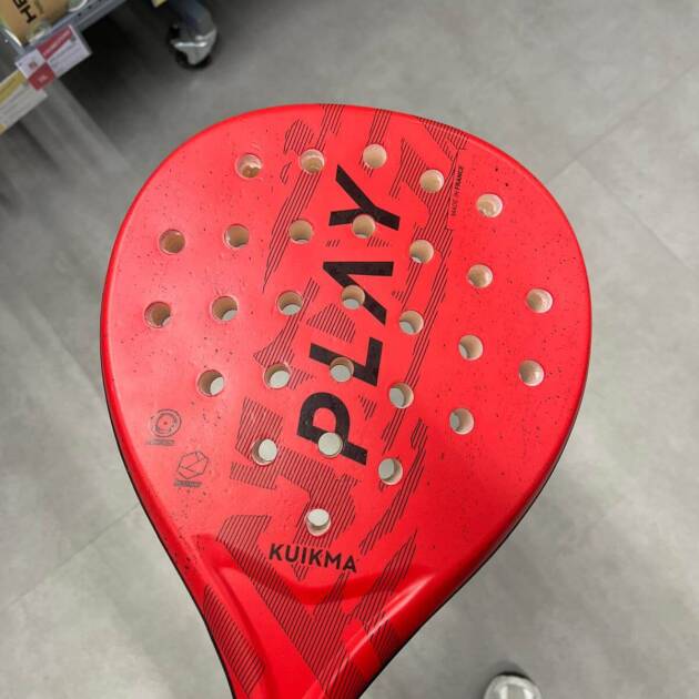 racchetta padel kuikma rossa nera